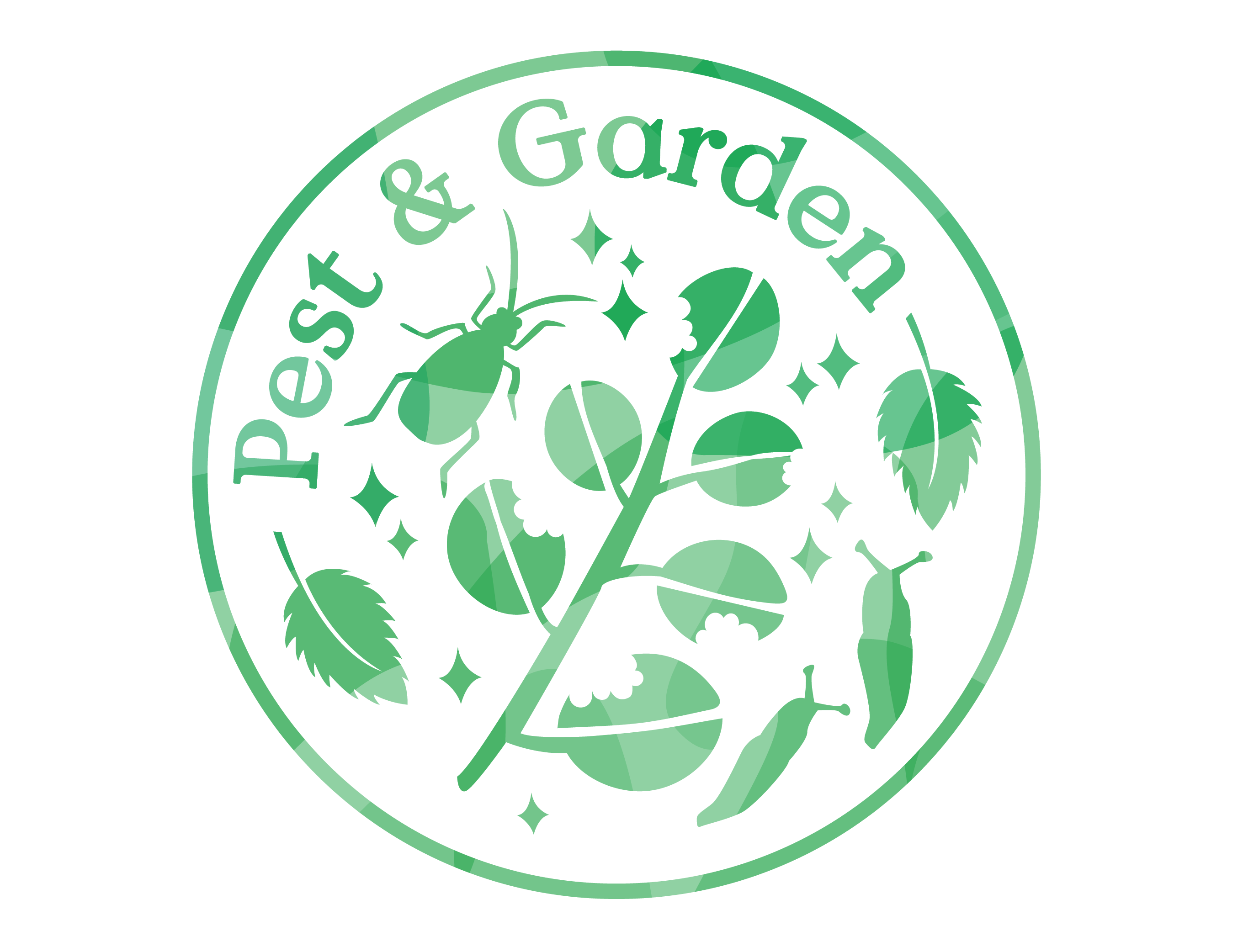 Illustration of Pest & Garden Hub logo.