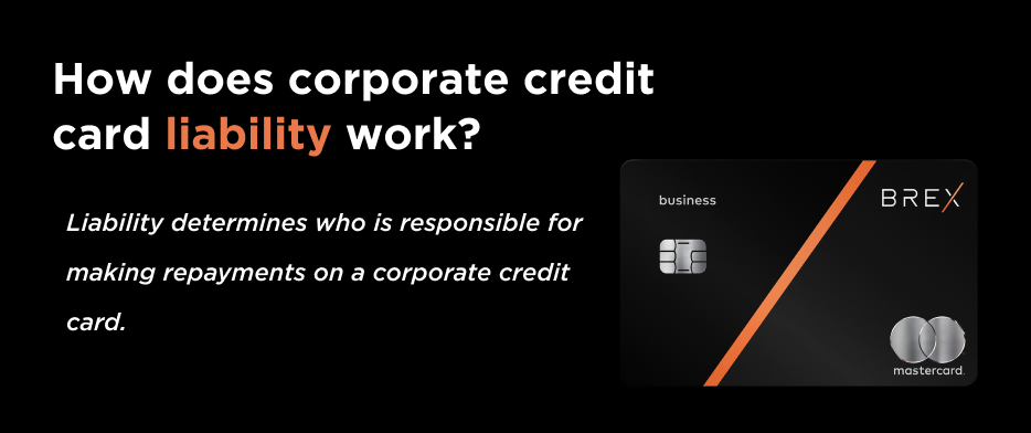 Business Credit Card Liability