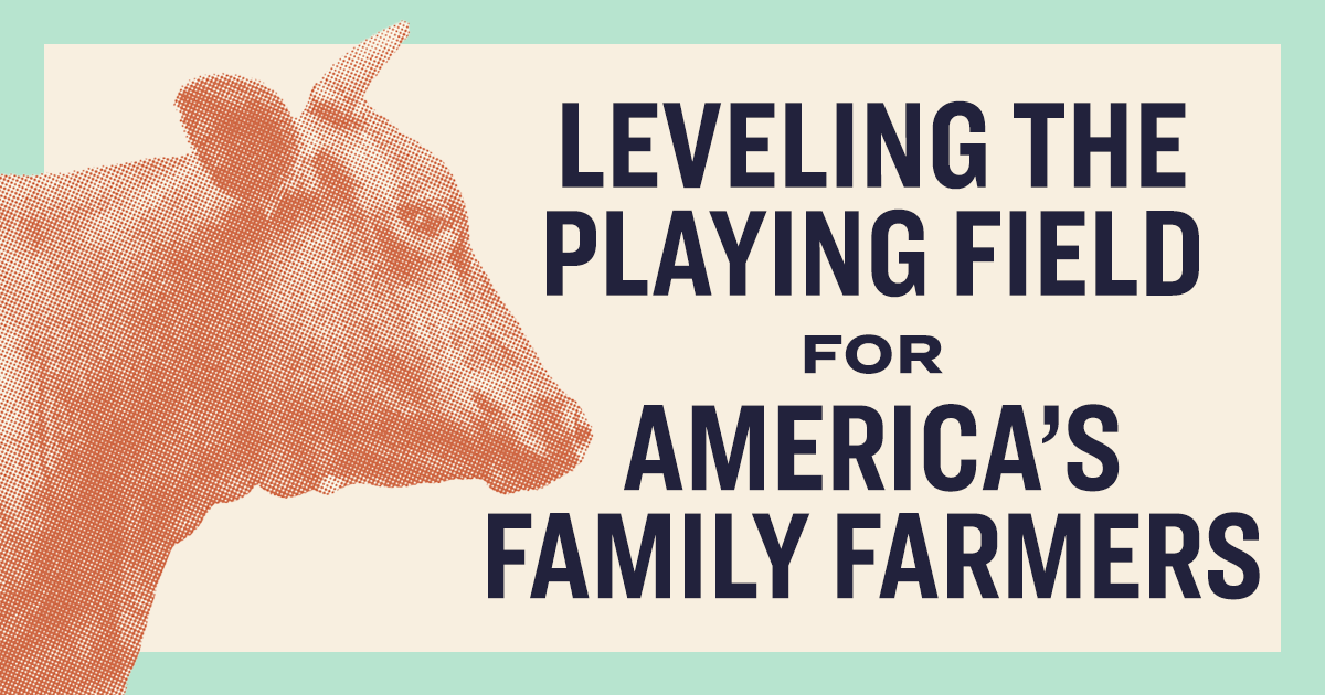 Leveling the Playing Field for America’s Family Farmers | Elizabeth Warren