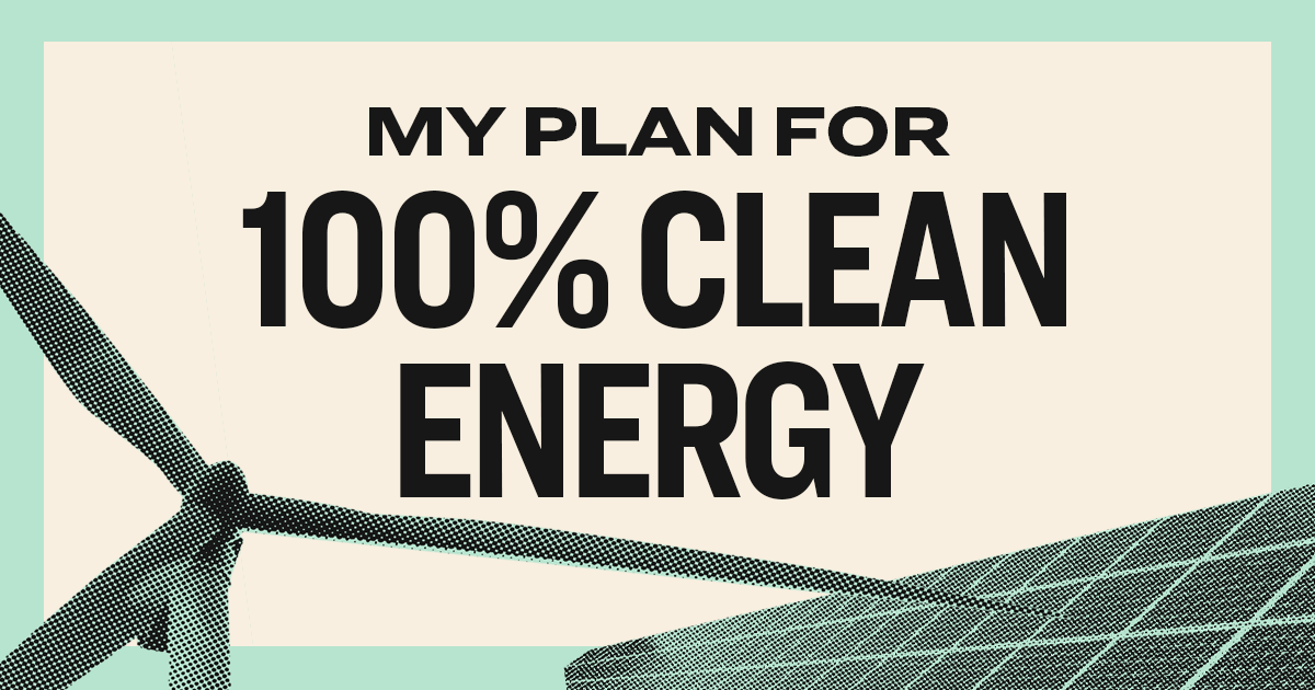 100% Clean Energy for America | Elizabeth Warren