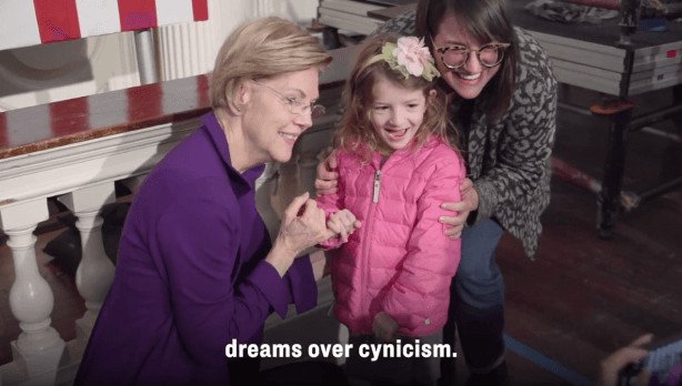 Video thumbnail for Behind the Scenes at Elizabeth Warren's New Year's Eve Speech