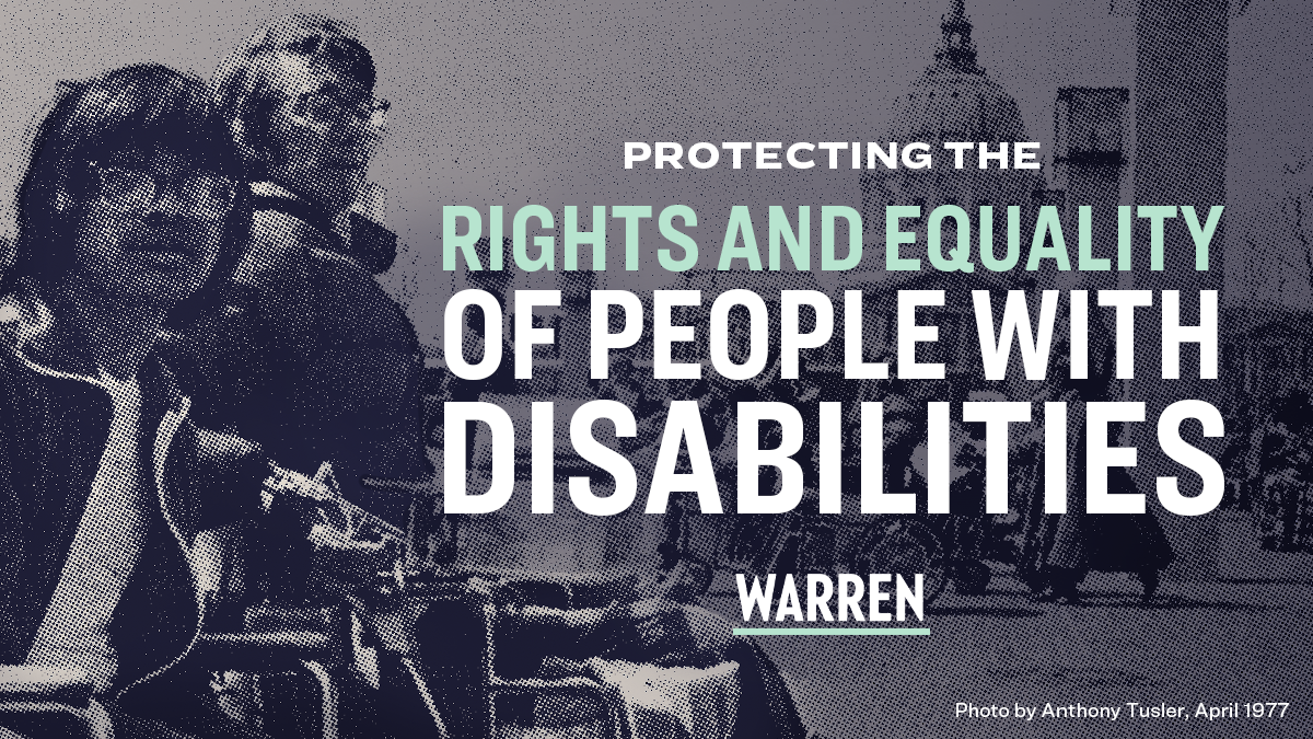 Protecting the Rights and Equality of People with Disabilities