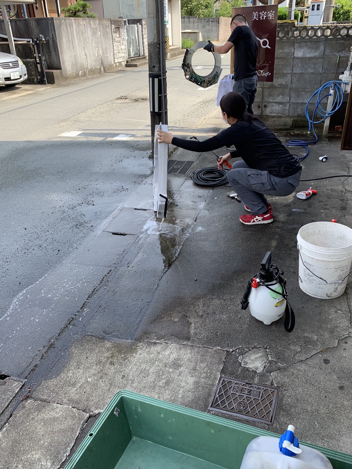 空調を洗浄している様子の画像2