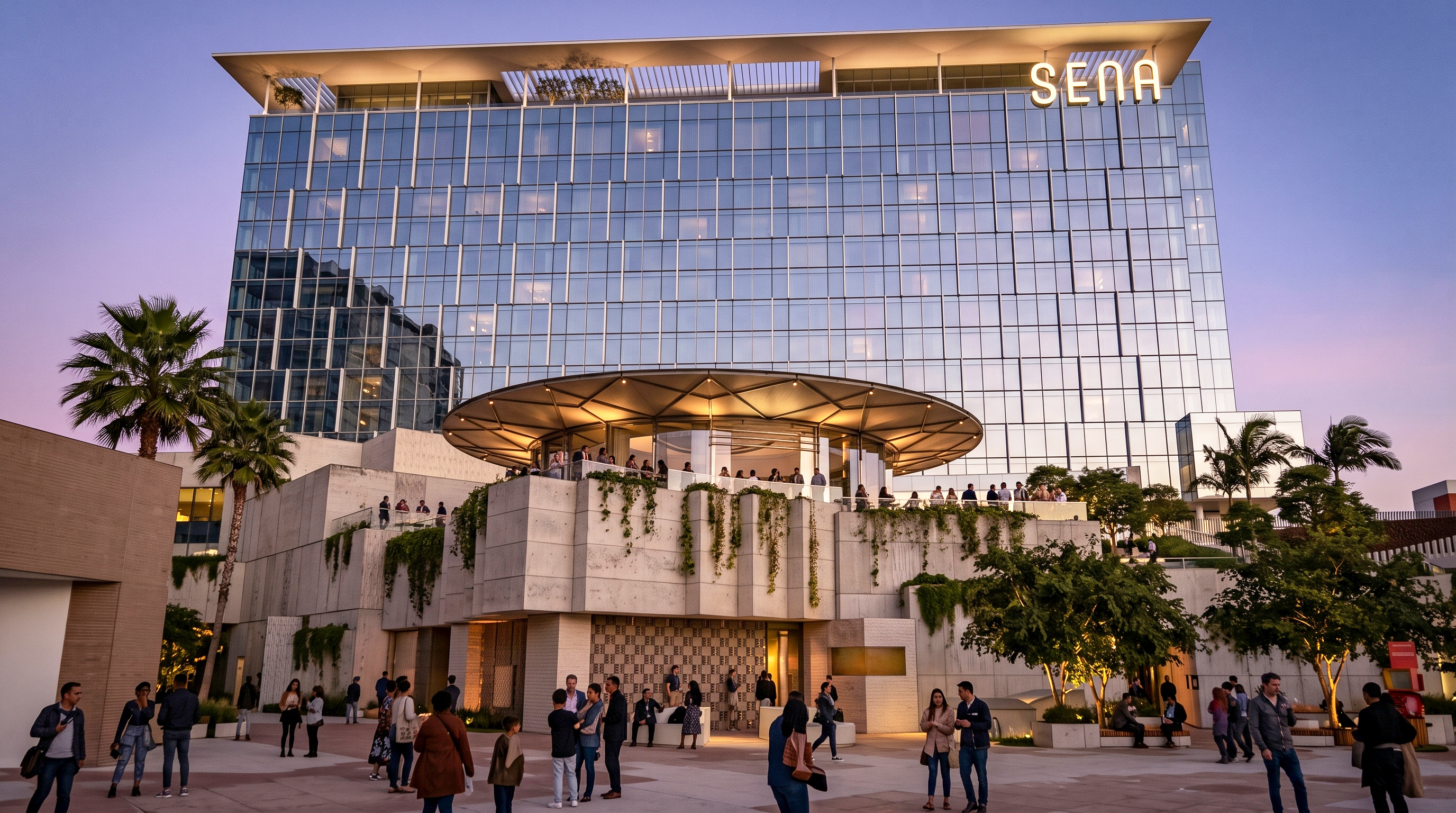SENA hotel rendering