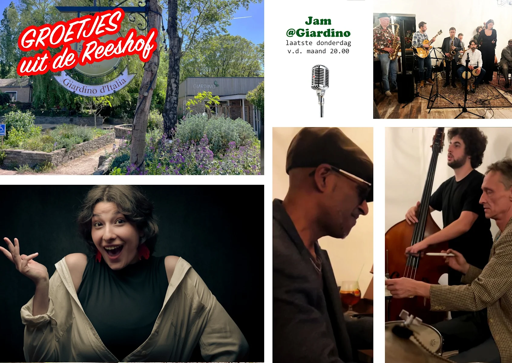 Jazz jam avond Giardino