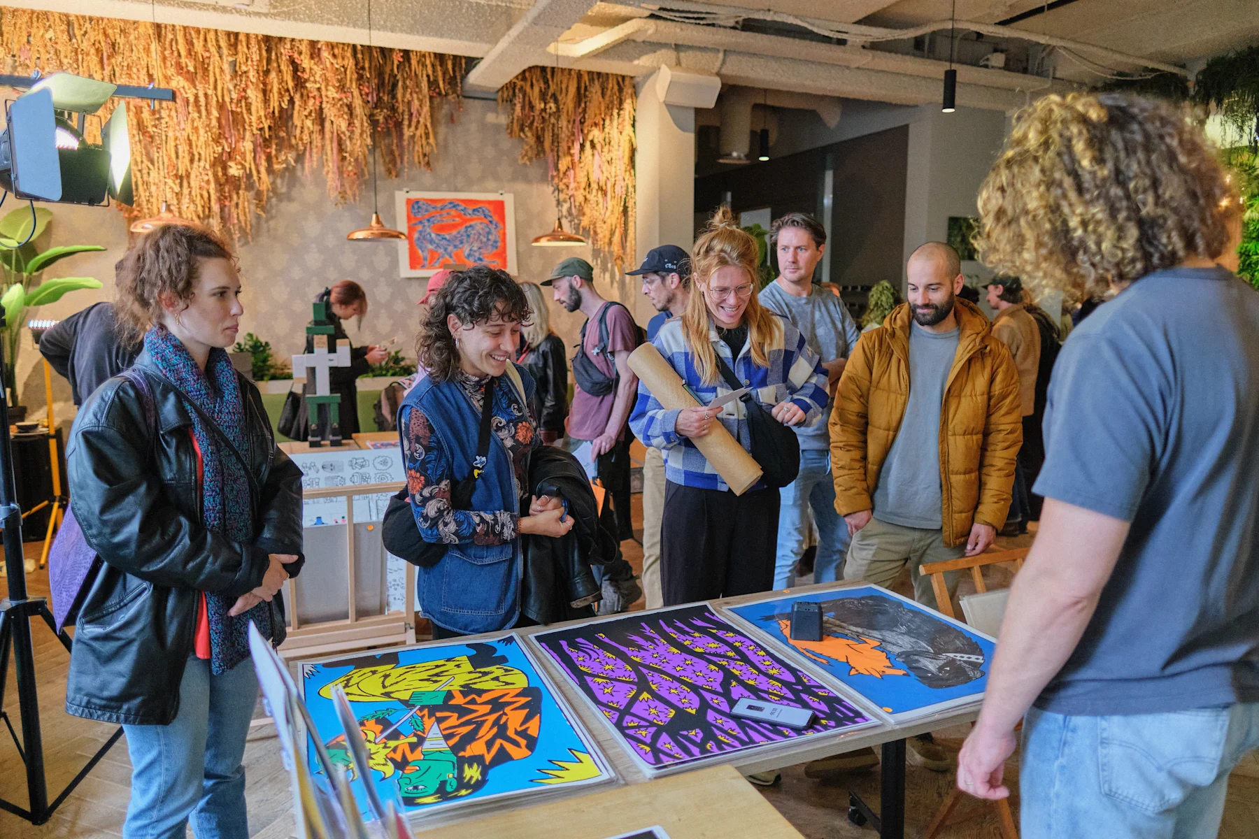 Illustratiemarkt der Vuurkramers - fotocredits Coen Koppen (1)