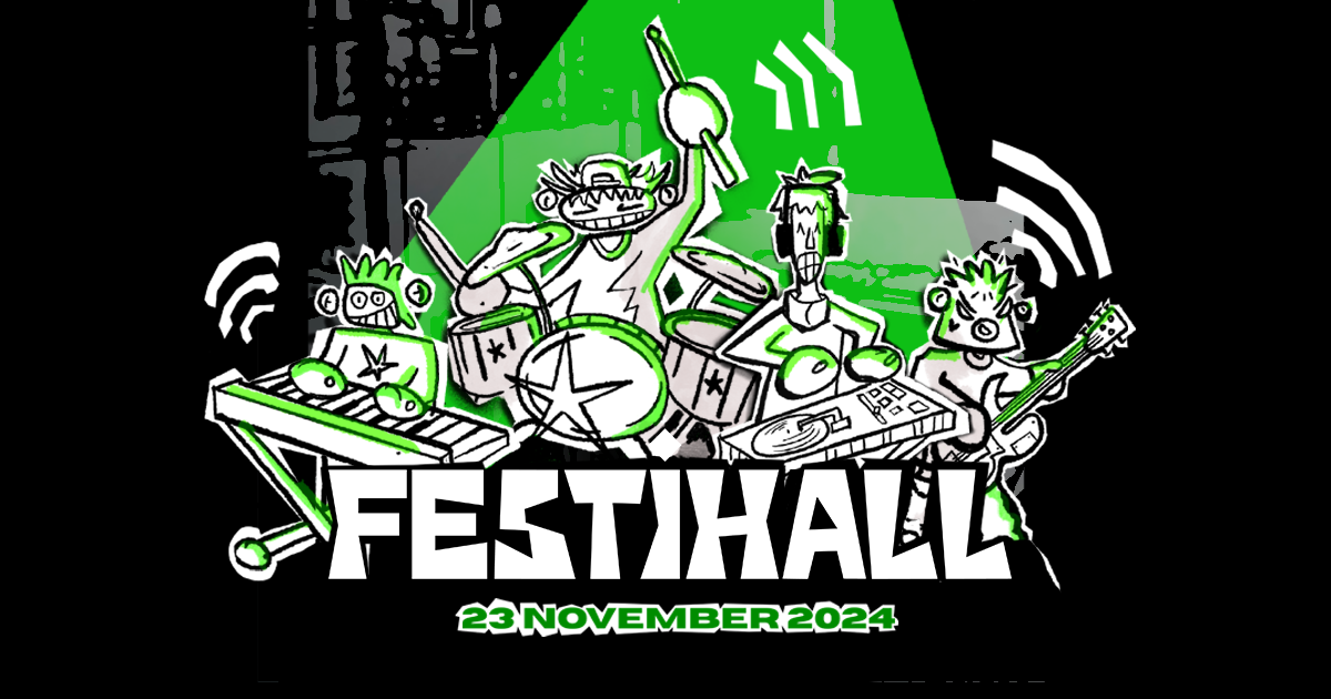 Festihall banner