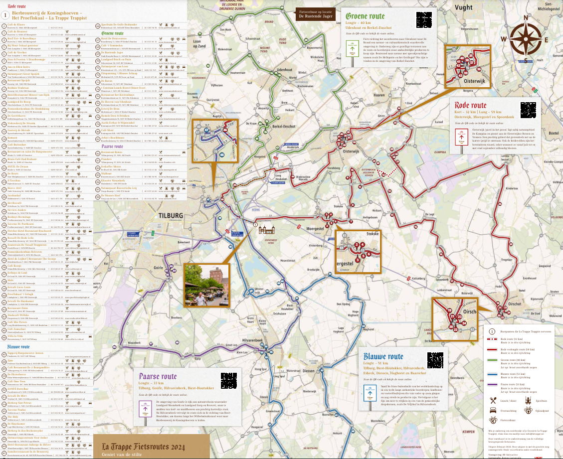 Fietsroutekaart 2024