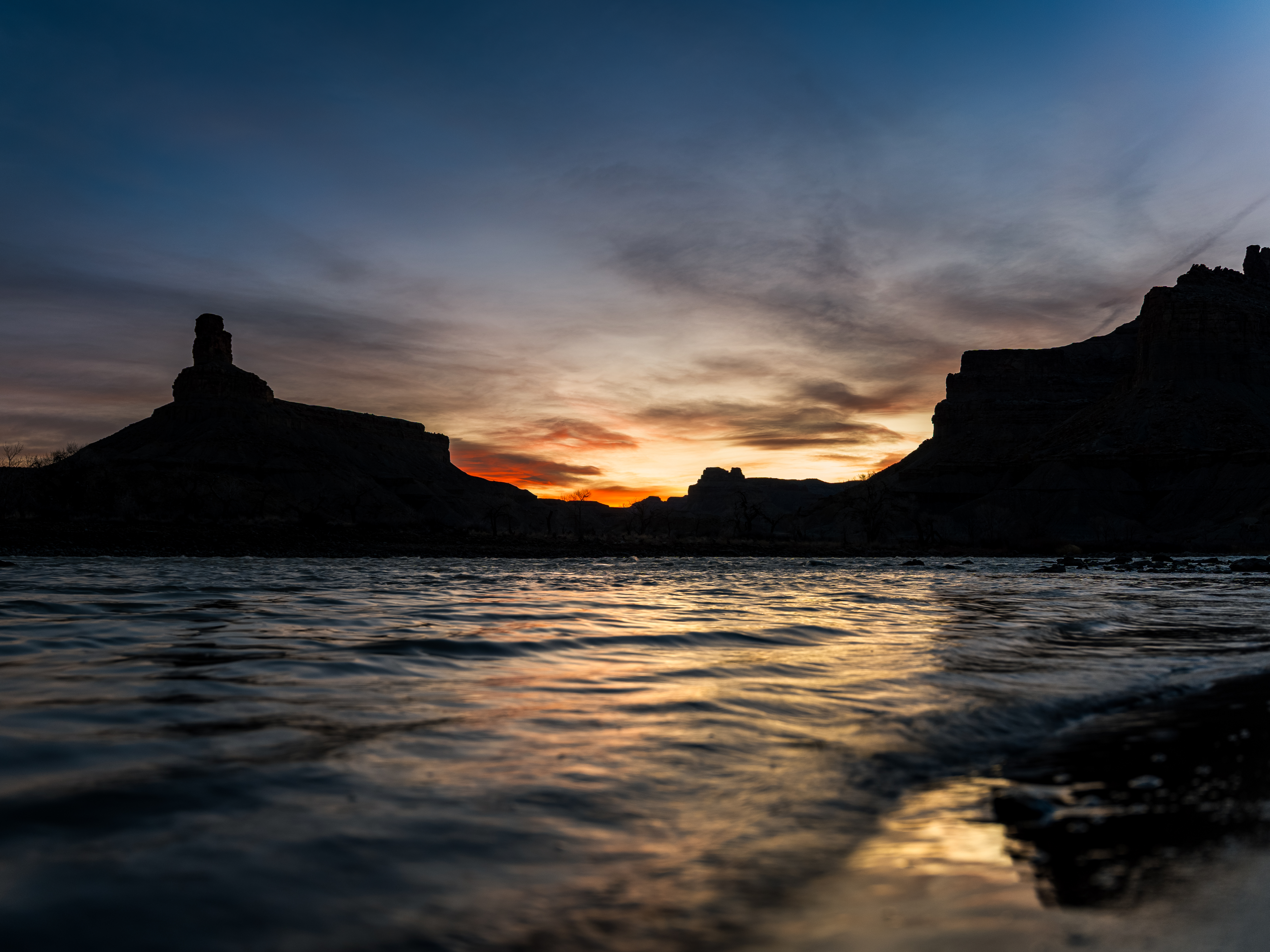 Green River Sunset