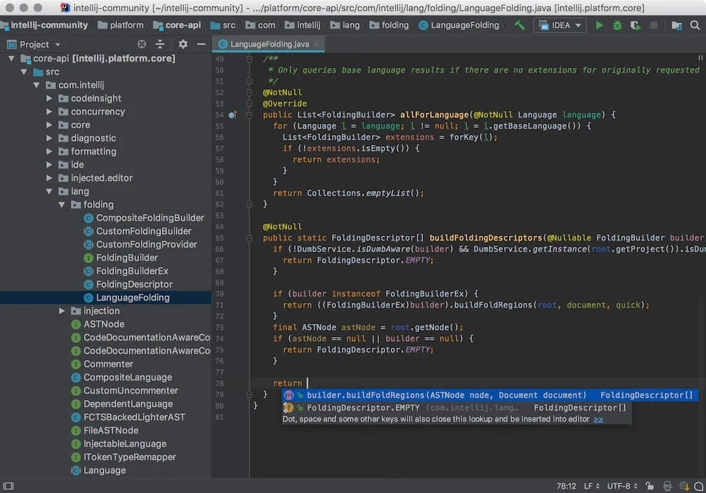 An intelligent IDE for productive Java and JVM development. An intelligent IDE for productive Java and JVM development.