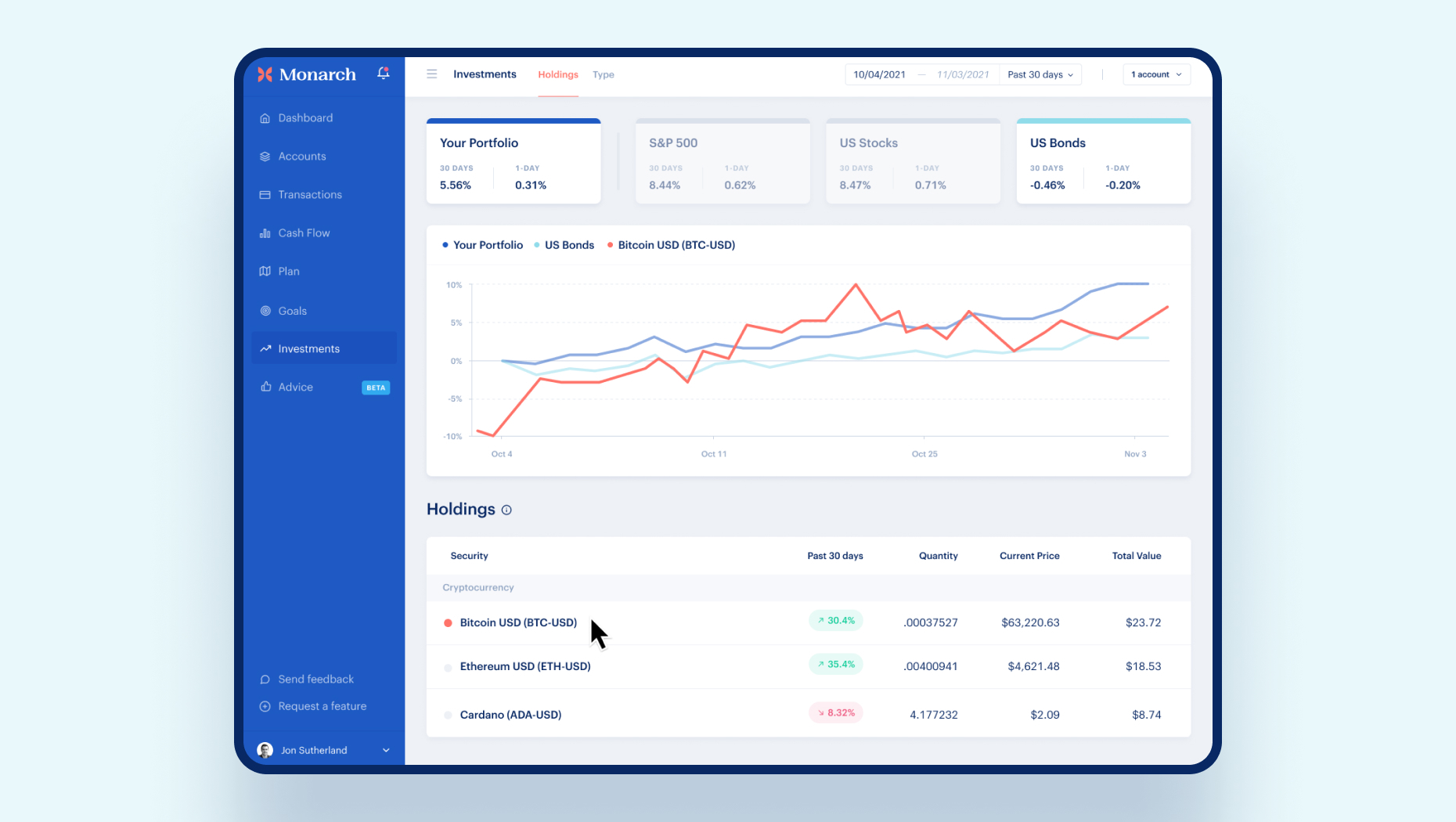 coinbase account statement for mortgage