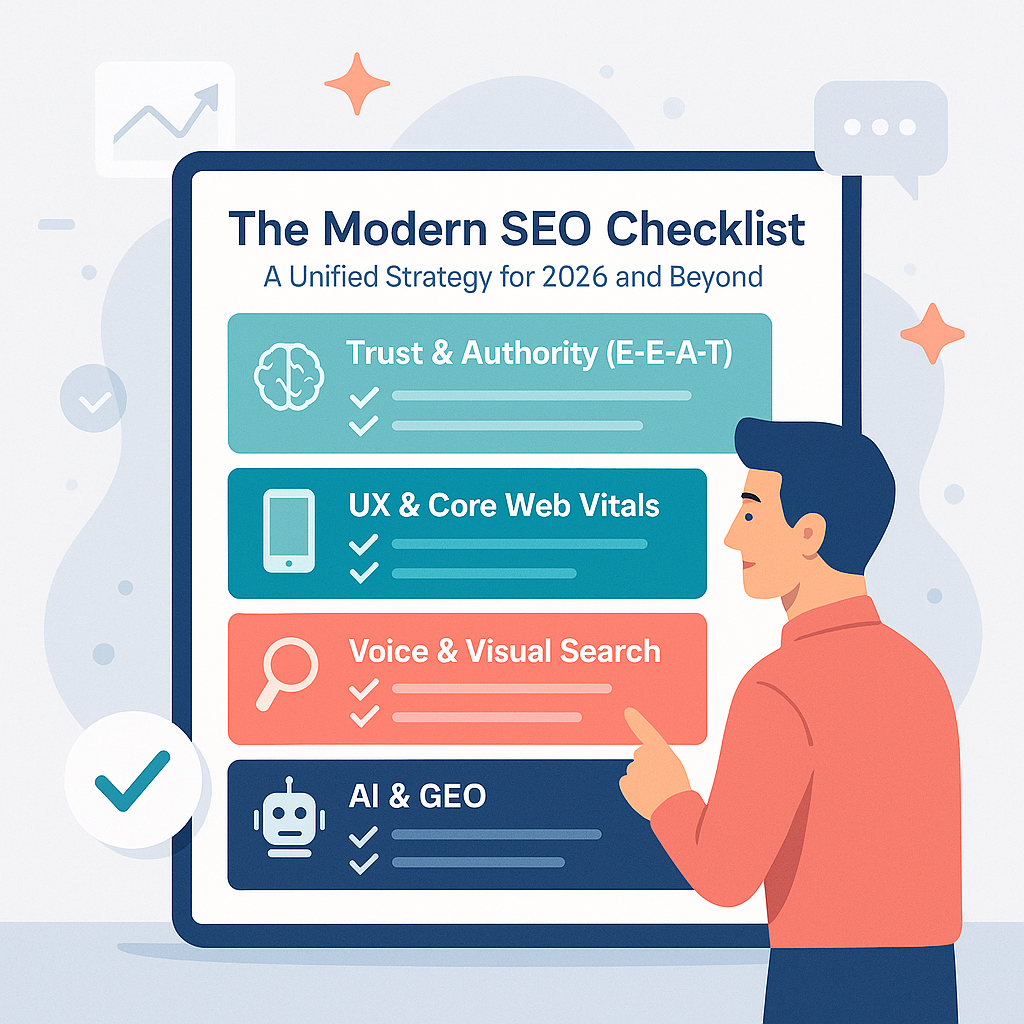 The Modern SEO Checklist: A Unified Strategy for 2026 and Beyond