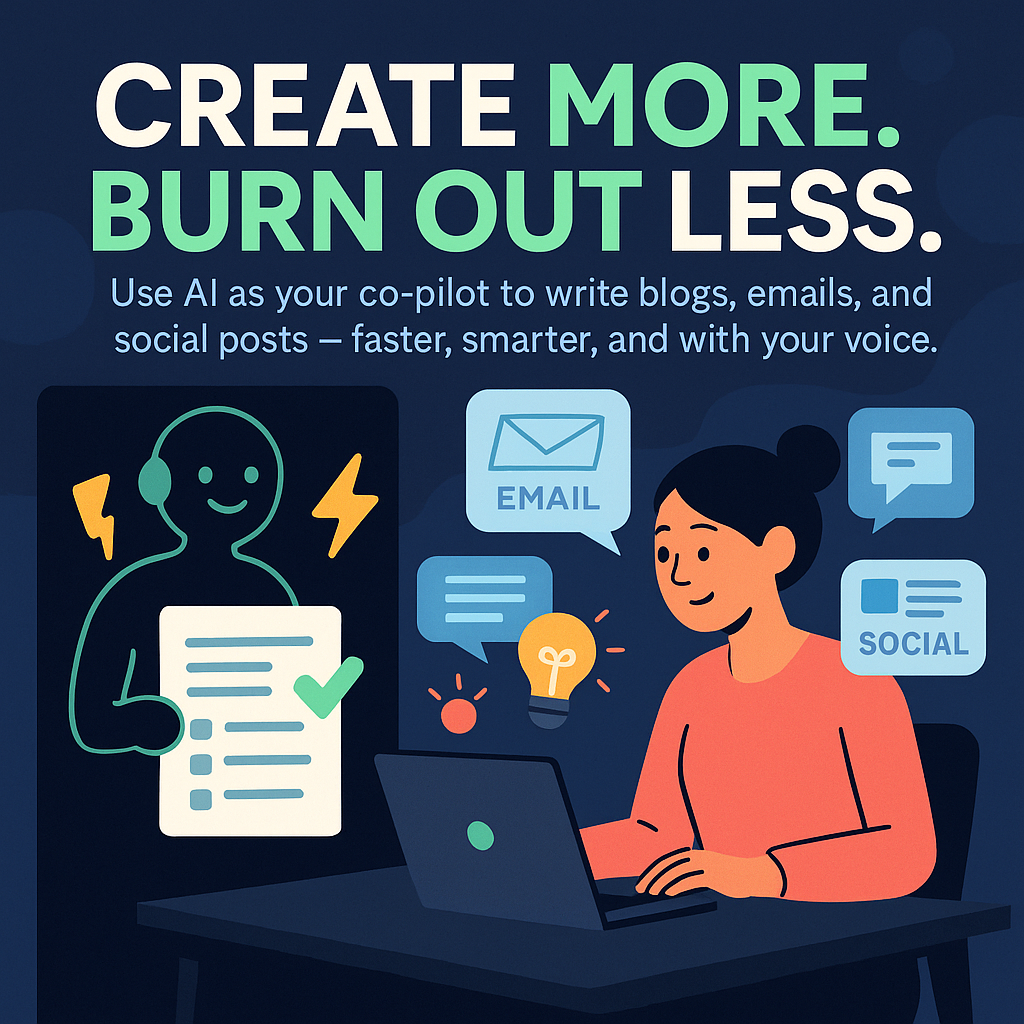 AI-Powered Content Creation: Your Secret Weapon for Better Blogs, Emails, and Social Media