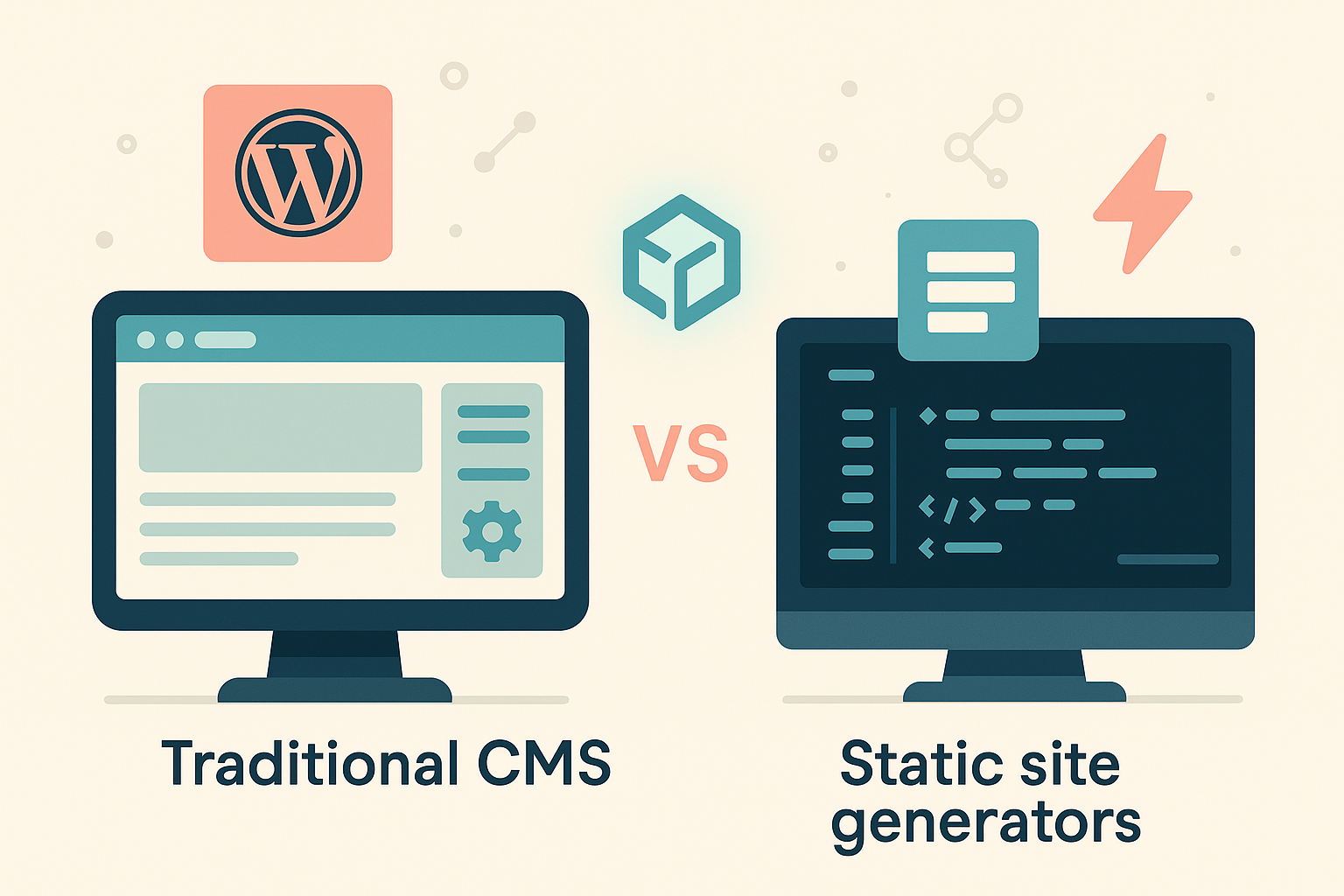 Traditional CMS vs Static Site Generators: The Future of Website Delivery
