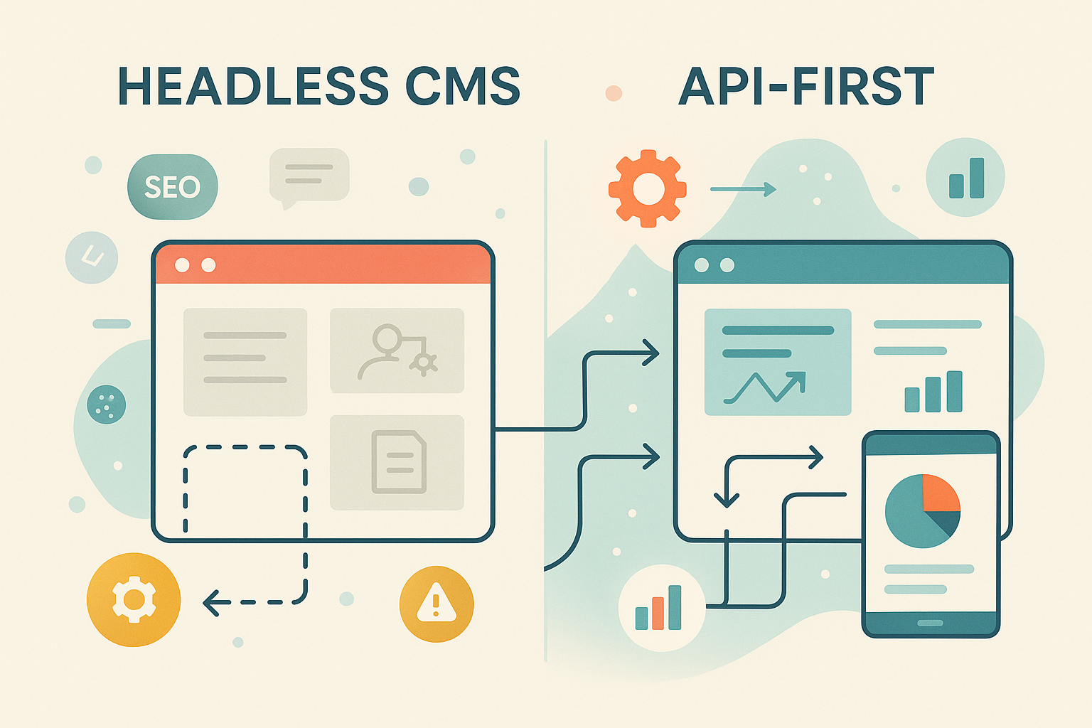 API-First vs Headless CMS: The Architectural Showdown