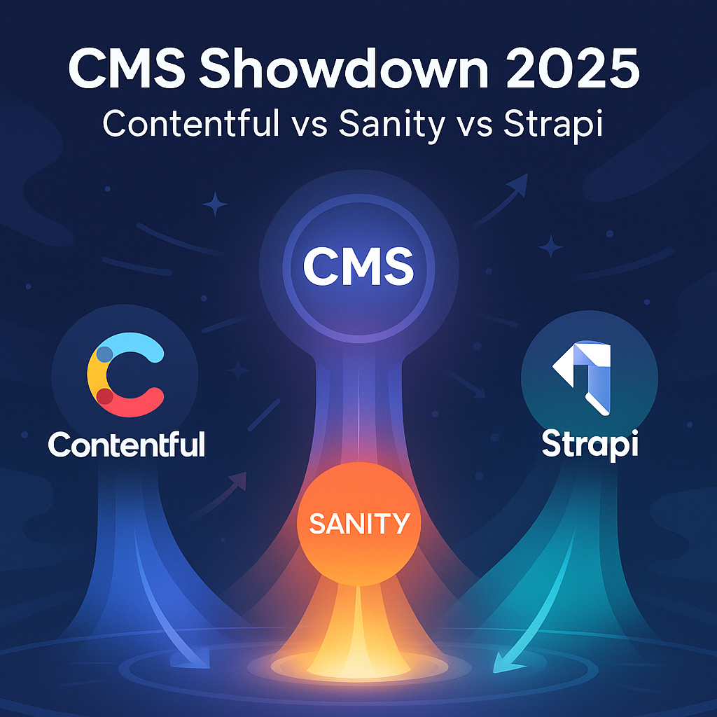 CMS Showdown 2025: Contentful vs Sanity vs Strapi