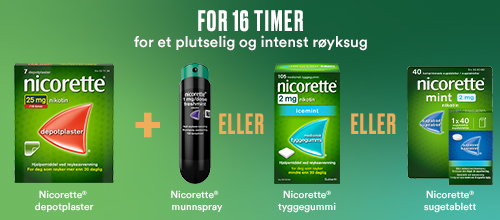 Nicorette Dual Support Products