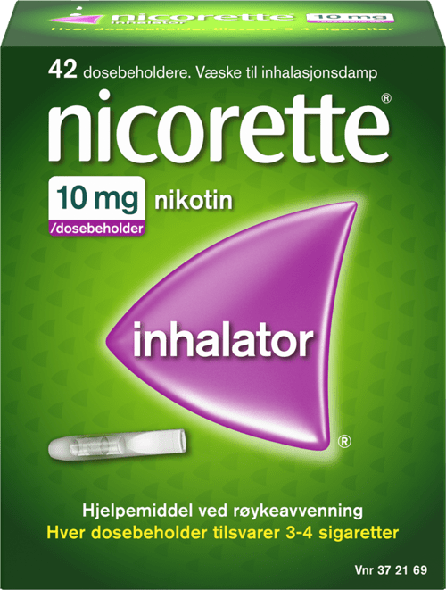 nicorette 10 mg /dosebeholder nikotin