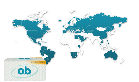 o.b.® tamponger historie - ob® jubileum (1990)