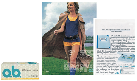 o.b.® tamponger historie - ob® utvikler tampong "Mini" (1972)