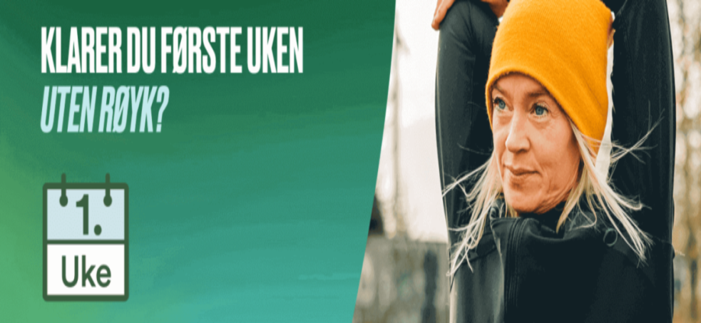 KLARER DU FØRSTE UKEN UTEN RØYK?