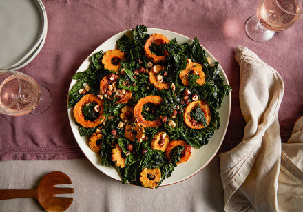 Delicata Kale Salad
