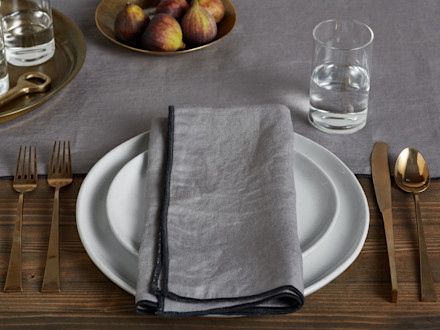 Contrast Edge Napkins