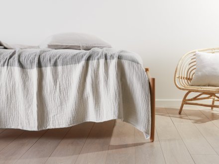 Wool Gauze Bed Blanket