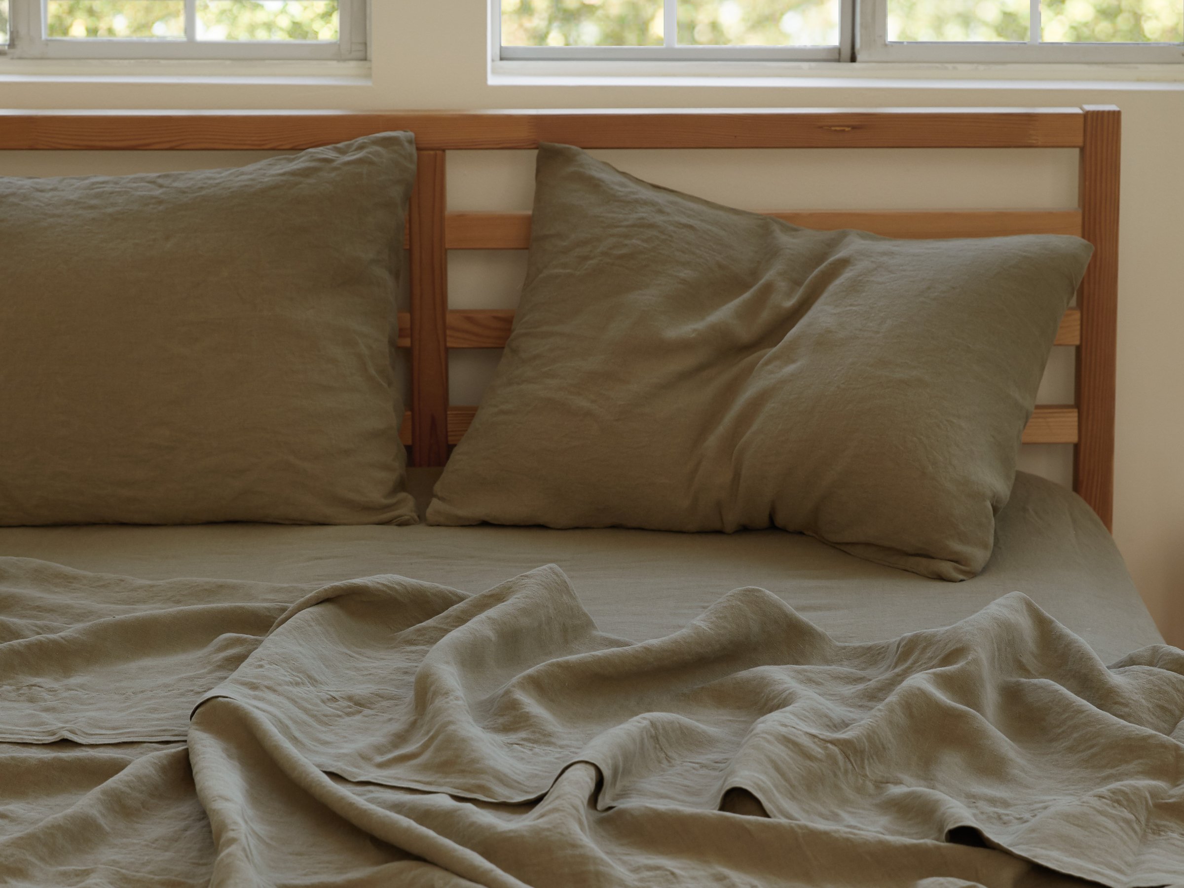 parachute linen pillowcases