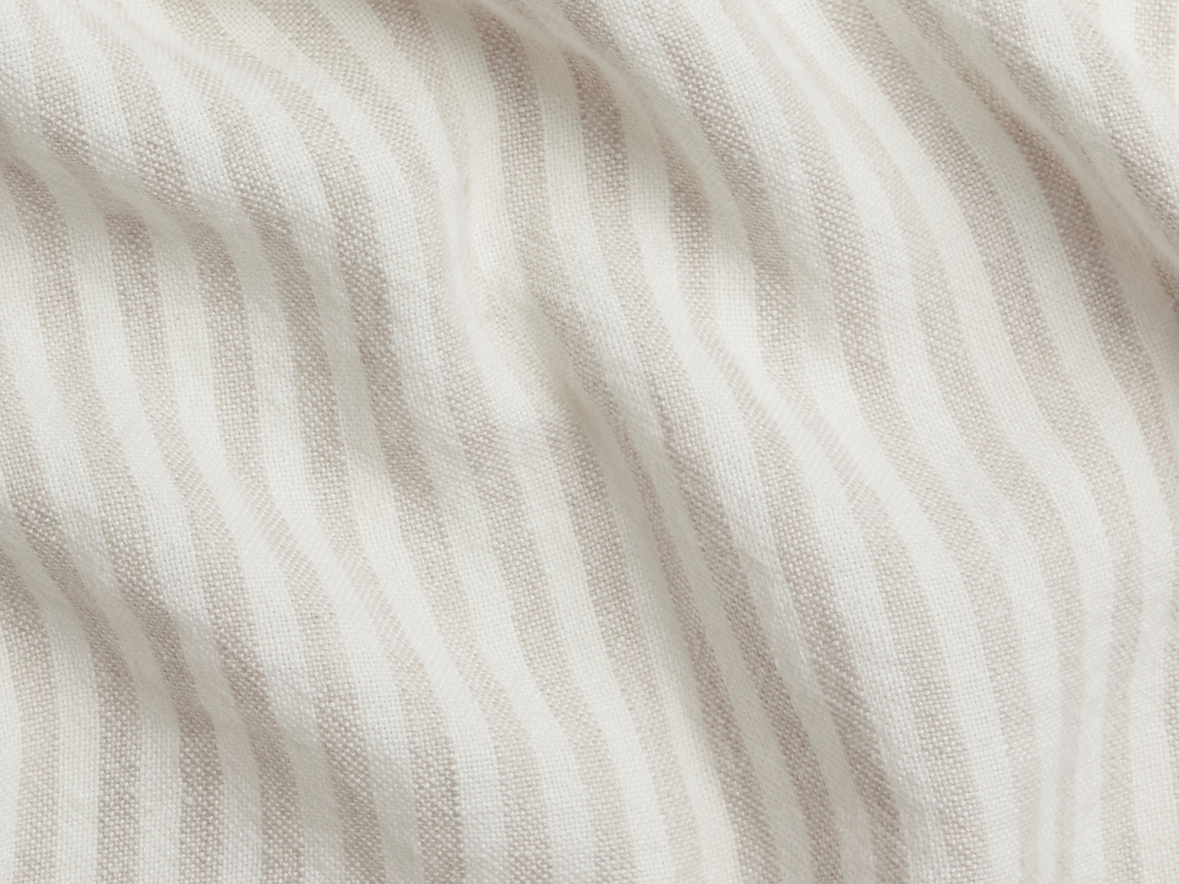 Striped Vintage Linen Bed Cover Parachute