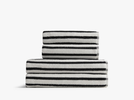 2 2 Organic Resort Stripe Bath Bundle