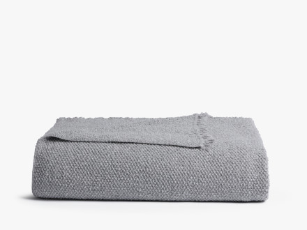 Cotton Boucle Throw