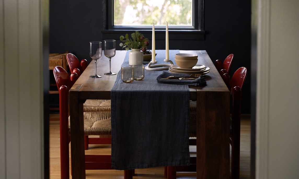 Dark Brown Linen Napkins. Thick Linen Cloth Dinner Napkins for Dining Table.  Farmhouse Napkin for Holidays. Handmade Linen Napkin in Pcs. 