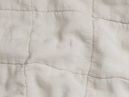 Close Up Of Toddler Linen Box Quilt