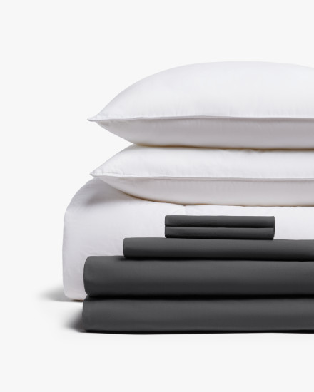 Slate Percale Bed Bundle