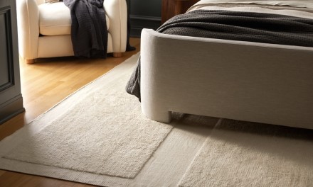 rug in a bedroom