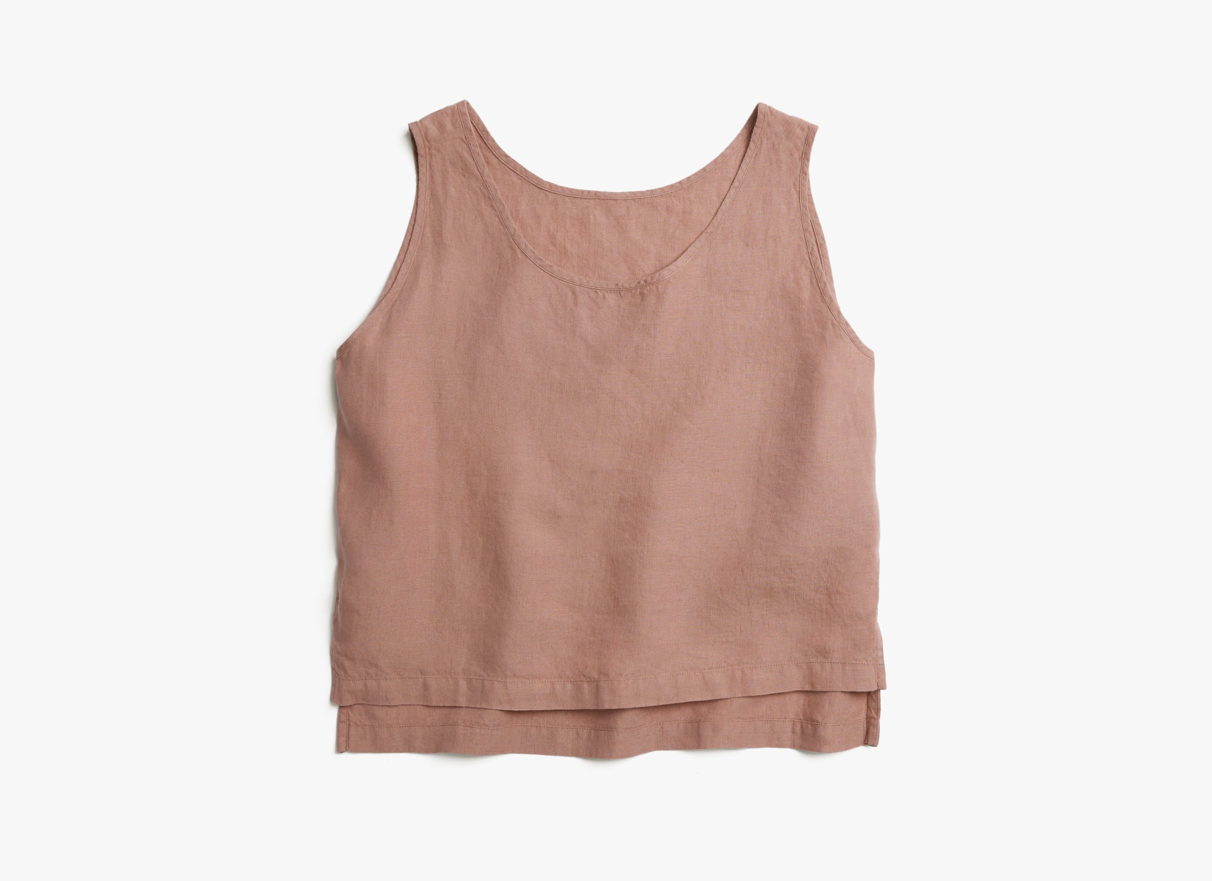 Clay Womens Linen Tank Product Image