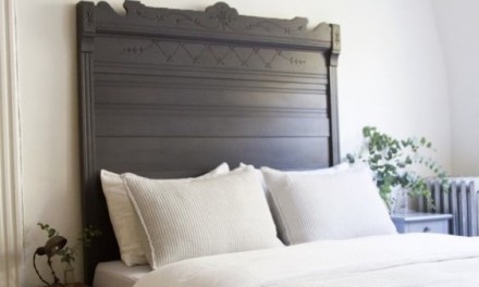 antique headboard 