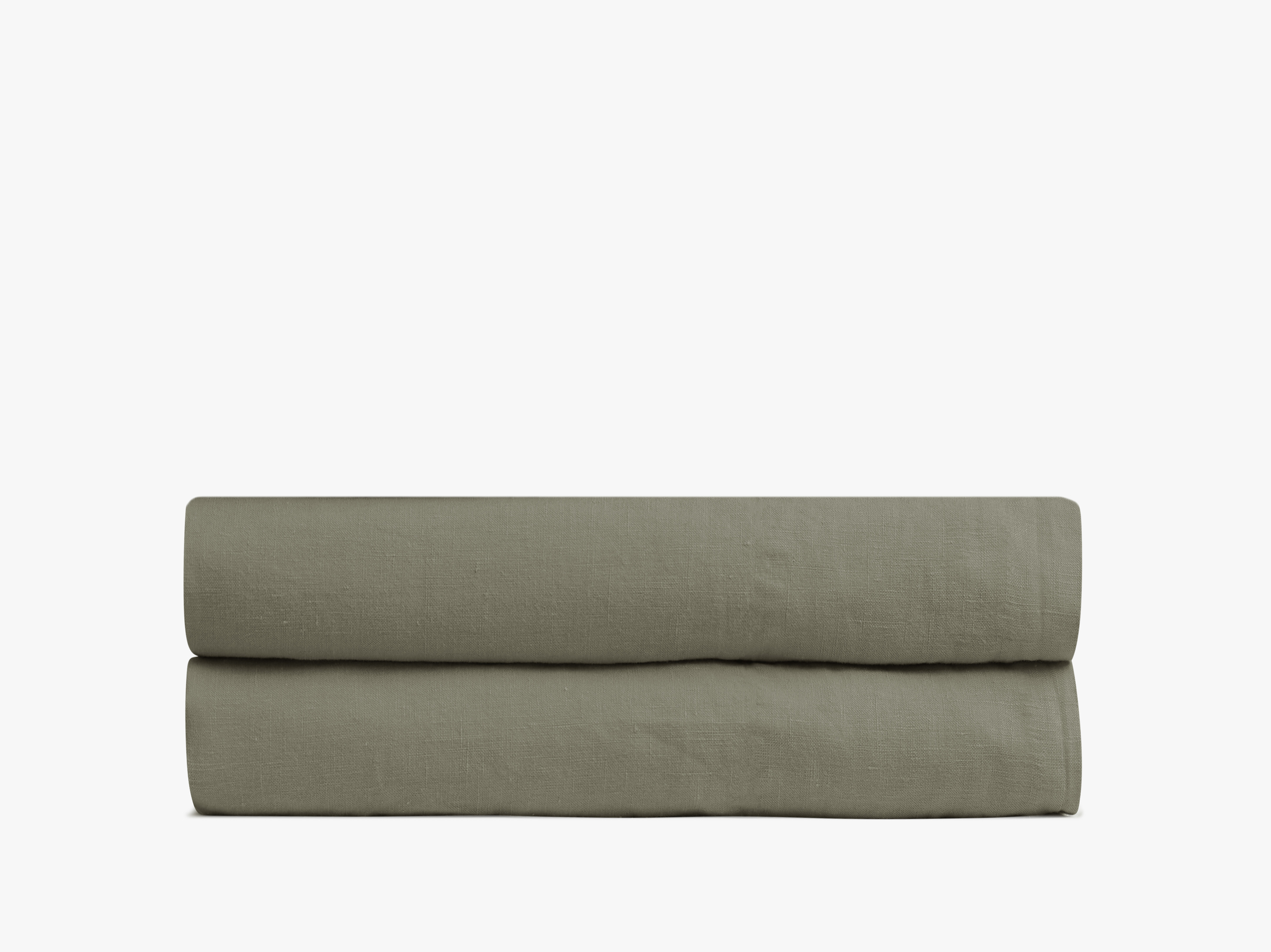 Full Linen Fitted Sheet in Moss | Made in Portugal | Parachute