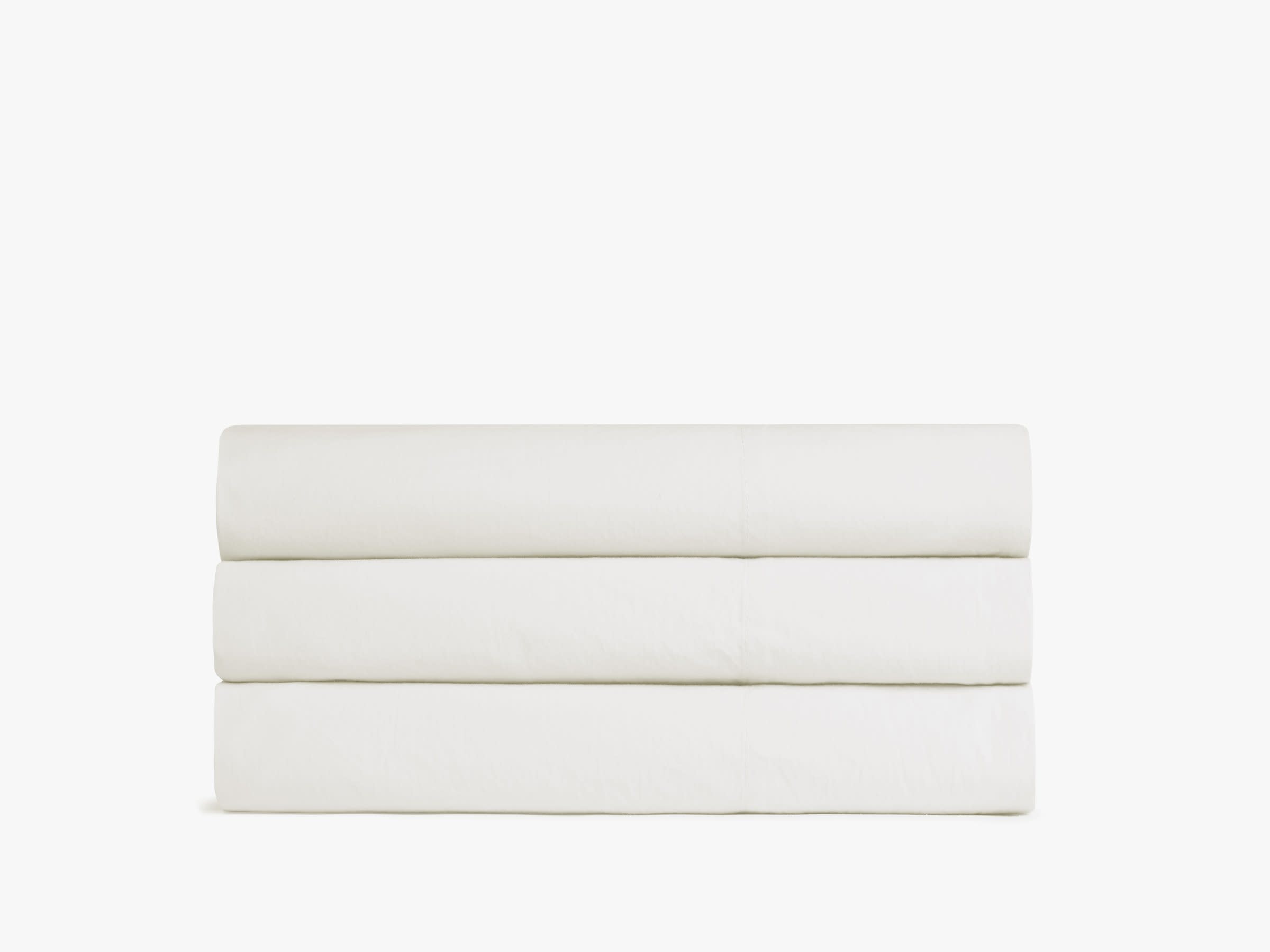 Cream Percale Top Sheet Product Image