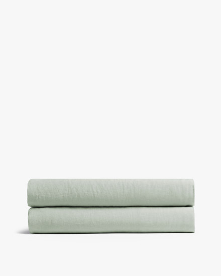 Sage Heirloom TENCEL™ Linen Fitted Sheet