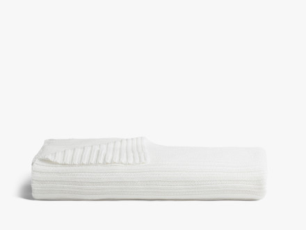 Oversized Rib Knit Throw Product Image