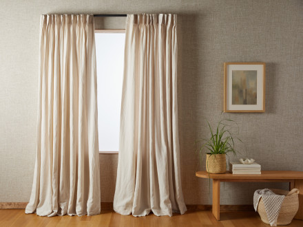 Pinch Pleat Curtain Panel