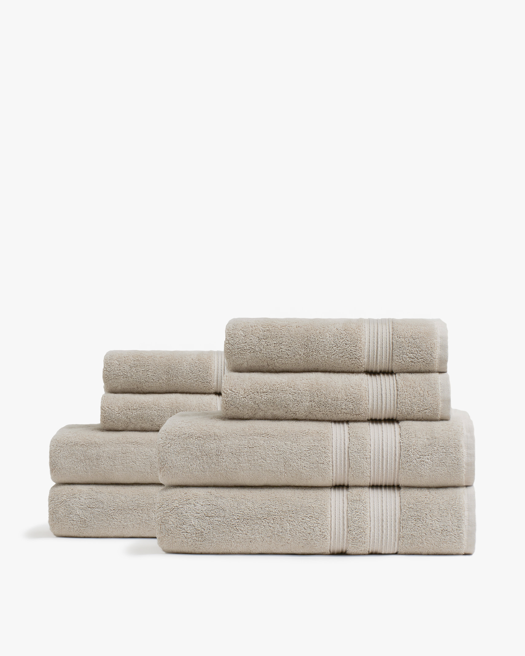 4+4 Classic Turkish Cotton Bath Bundle