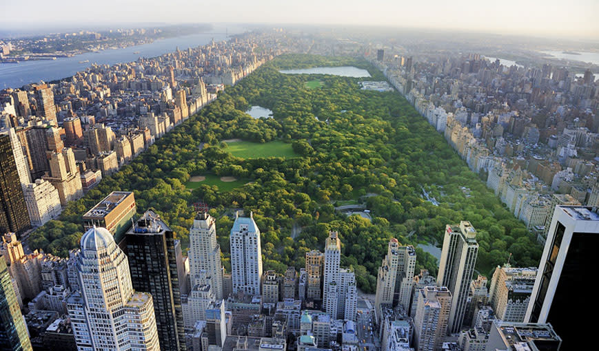 Central Park in New York city. 