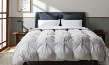 organic cotton puff comforter