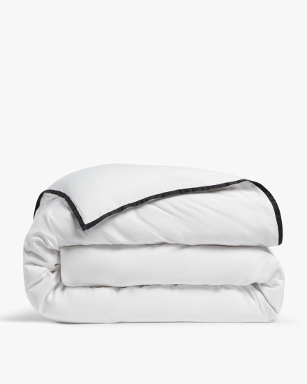 White Organic Soft Luxe Duvet Cover