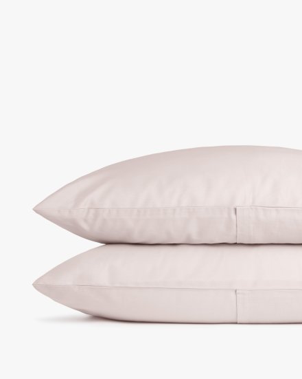 Blush Sateen Pillowcase Set