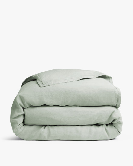 Sage Heirloom TENCEL™ Linen Duvet Cover