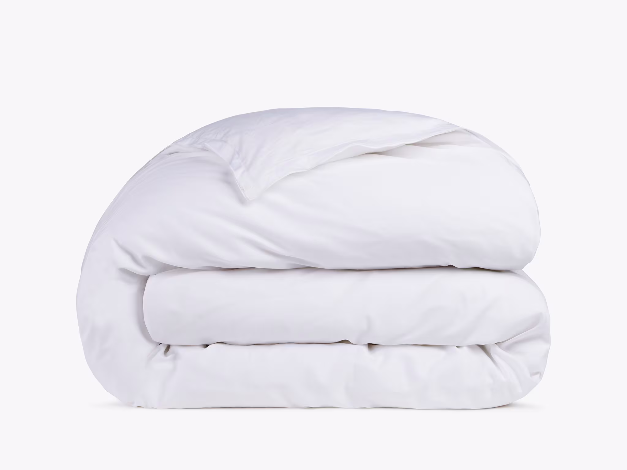 Parachute King Sateen Duvet Cover in White